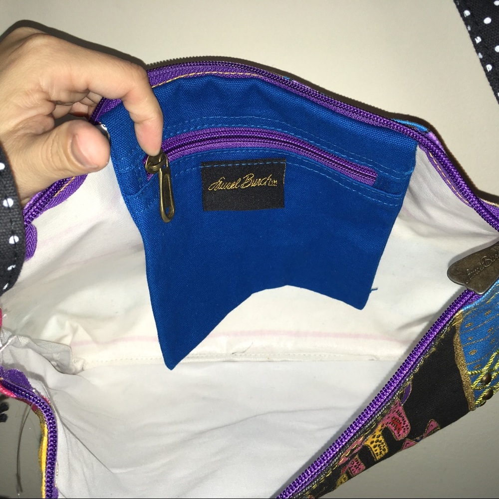 Laurel Burch Wild Cat Purse & Mirror - Picture 7 of 9